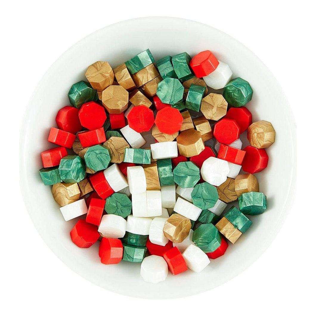 Must-Have Wax Bead Mix Christmas from the Sealed 3D Christmas Collection - SPELLBINDERS (Copia)