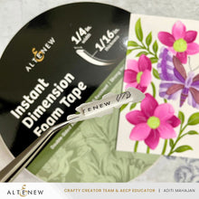 Cargar imagen en el visor de la galería, Instant Dimension Foam Tape - 1/16'' x 1/4'' x 15m  - Altenew
