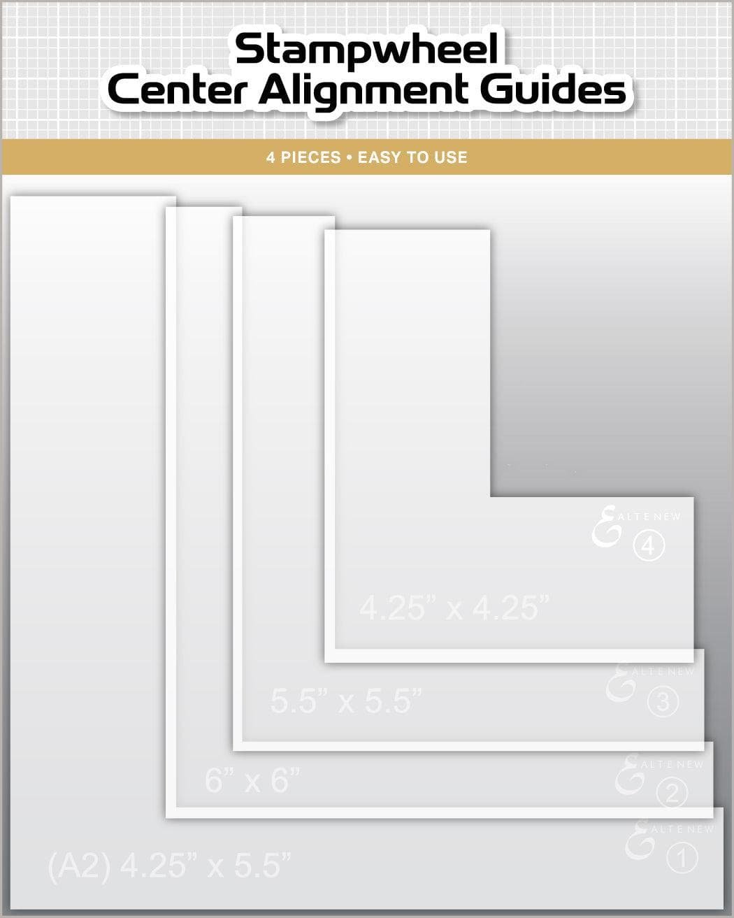 Stampwheel  Center Alignment Guides  - Altenew