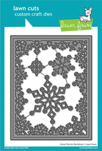 Cargar imagen en el visor de la galería, snow flurries backdrop - Lawn Fawn

