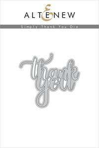 Simply Thank You Die - Altenew