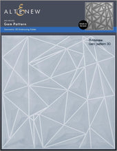 Cargar imagen en el visor de la galería, Gem Pattern 3D Embossing Folder - Altenew
