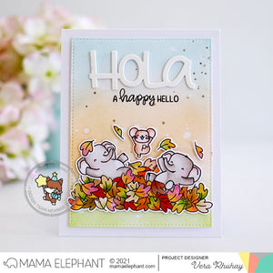 Big Spanish Words - Mama Elephant