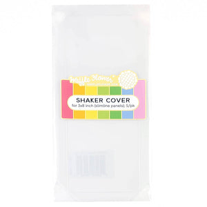 Shaker Cover 3"x8" Flat Slimline - Waffle Flower