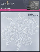 Cargar imagen en el visor de la galería, Pressed Flowers 3D Embossing Folder  - Altenew
