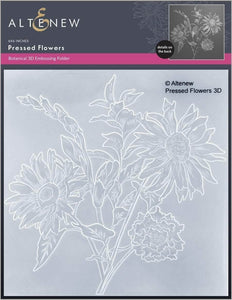 Pressed Flowers 3D Embossing Folder  - Altenew