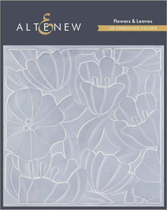 Flowers & Leaves 3D Embossing Folder - Altenew
