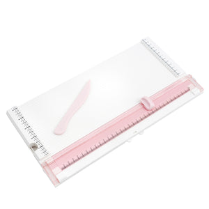 Cizalla y plegadora  Trim & Score  rosa en centímetros -  WE R