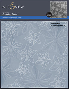 Crossing Stars 3D Embossing Folder - Altenew