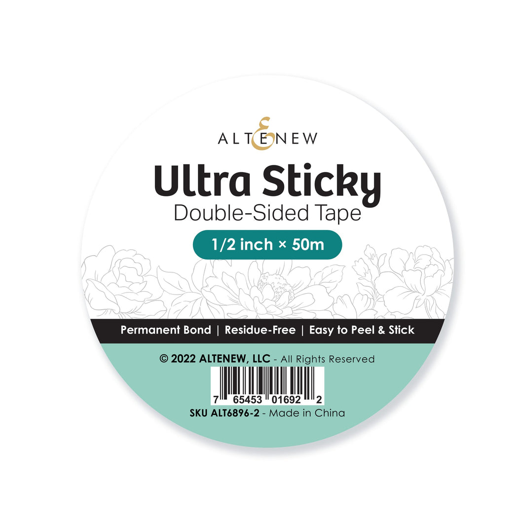 Ultra Sticky Double Sided Tape (1/2 inch × 50m) - Altenew