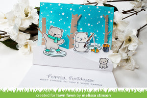 Birch trees- Lawn Fawn
