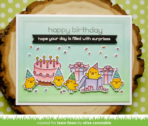 Birthday before 'n afters( sello y troquel) -  Lawn Fawn