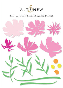 Craft-A-Flower: Cosmos Layering Die Set - Altenew
