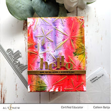 Cargar imagen en el visor de la galería, Crossing Stars 3D Embossing Folder - Altenew
