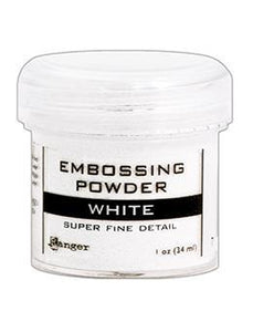 Embossing Powder Super Fine White- Ranger