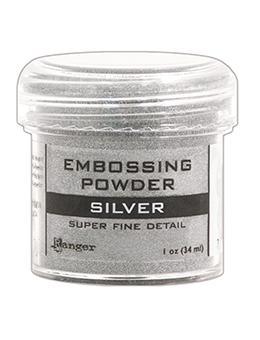 Embossing Powder Super Fine Silver- Ranger