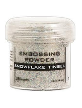 Cargar imagen en el visor de la galería, Embossing Powder Snowflake Tinsel - Ranger
