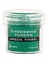Cargar imagen en el visor de la galería, Embossing Powder Green Tinsel - Ranger
