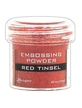 Cargar imagen en el visor de la galería, Embossing Powder Red Tinsel - Ranger
