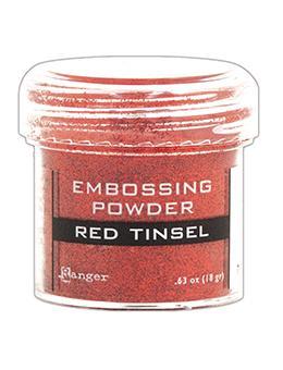 Embossing Powder Red Tinsel - Ranger
