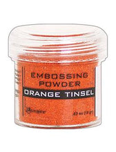 Cargar imagen en el visor de la galería, Embossing Powder Orange Tinsel- Ranger
