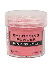 Cargar imagen en el visor de la galería, Embossing Powder Pink Tinsel - Ranger
