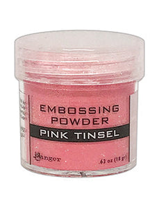 Embossing Powder Pink Tinsel - Ranger