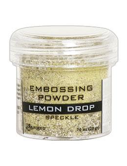 Embossing Speckle Powder Lemon Drop - Ranger