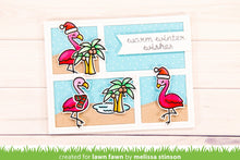 Cargar imagen en el visor de la galería, Flamingo together (sello y troquel) - Lawn Fawn
