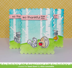 Birch trees- Lawn Fawn