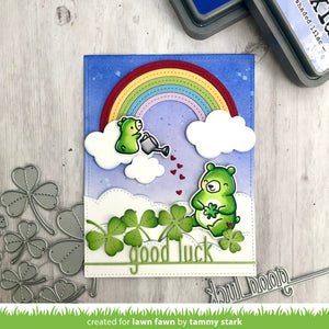 Good luck line border- Lawn Fawn