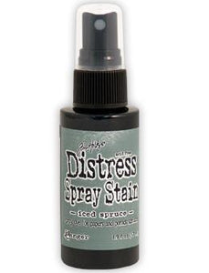 Distress Spray Stain Iced Spruce, - TIM HOLTZ