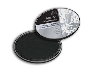 Metallic Pigment Inkpad - Silver -  Midas - Spectrum Noir