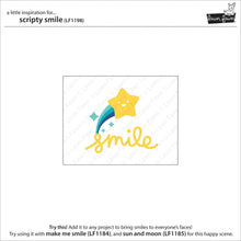 Cargar imagen en el visor de la galería, Scripty smile- Lawn Fawn
