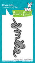 Cargar imagen en el visor de la galería, Scripty smile- Lawn Fawn
