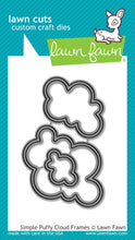 Cargar imagen en el visor de la galería, Simple puffy cloud frames - Lawn Fawn
