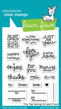 Cargar imagen en el visor de la galería, Tiny tag sayings- Lawn Fawn
