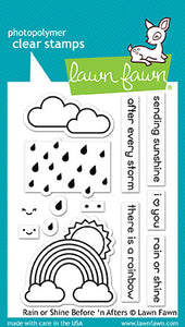 Rain or shine before 'n afters- Lawn Fawn