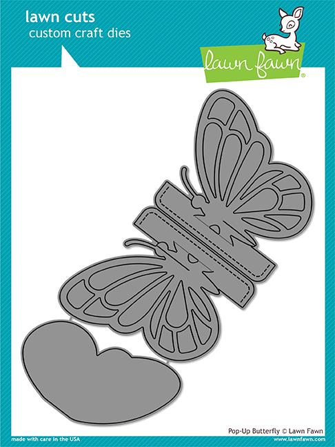 Pop-up butterfly - Lawn Fawn