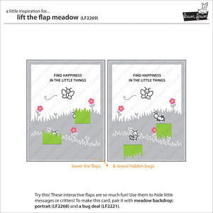 lift the flap meadow - Lawn Fawn