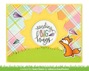 Outside in stitched sun- Lawn Fawn