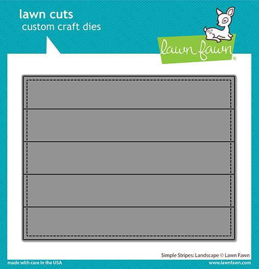 Simple stripes: landscape  - Lawn Fawn