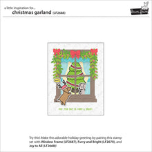 Cargar imagen en el visor de la galería, Christmas garland- Lawn Fawn
