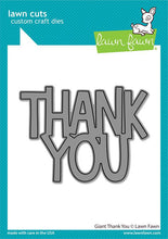 Cargar imagen en el visor de la galería, Giant thank you- Lawn Fawn
