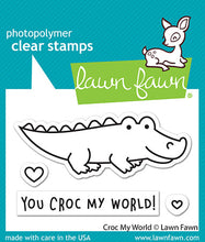 Cargar imagen en el visor de la galería, Croc my world -   Lawn Fawn
