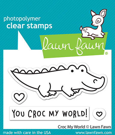 Croc my world -   Lawn Fawn
