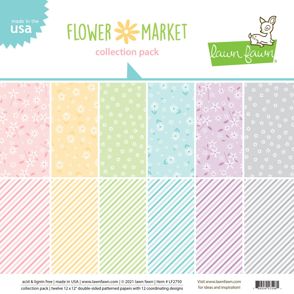 Flower market collection pack - Lawn Fawn