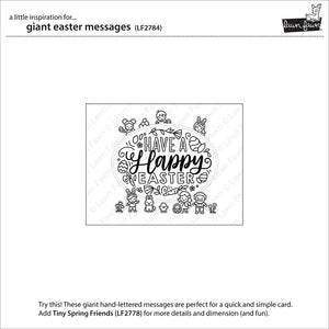 Giant easter messages- Lawn Fawn