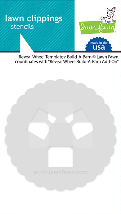 Reveal wheel templates: build-a-barn- Lawn Fawn