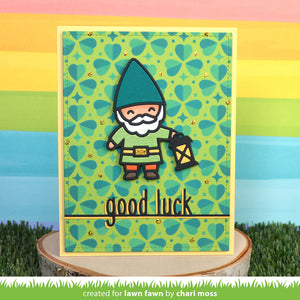 Good luck line border- Lawn Fawn